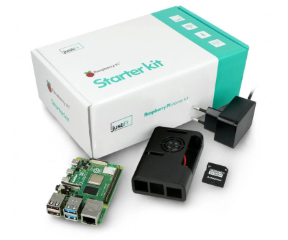Mini PC Raspberry Pi Zestaw 4B WiFi 2GB RAM, 32GB, akces. 1 went.